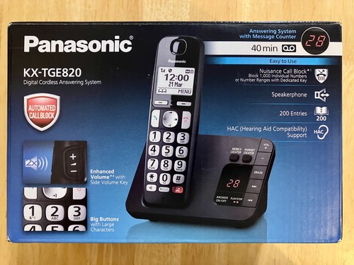 Panasonic tge820 digital - panasonic, kx-tge820