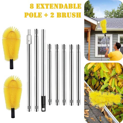 Gutter cleaning brush roofing - cleaning,