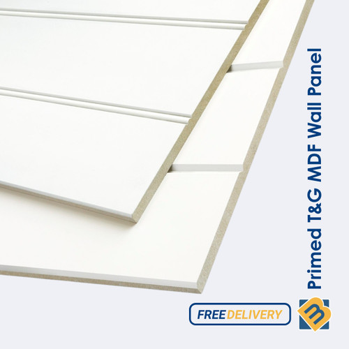 Primed mdf wall panels g - primed,