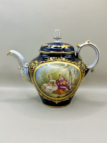 Sevres porcelain teapot