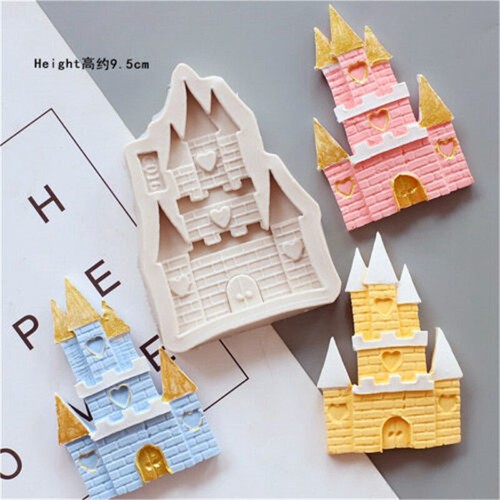 Chocolate mold castle fairy - mold,
