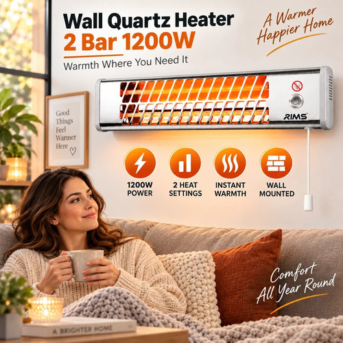 Wall mounted quartz - pull, cord