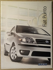 Fiat Punto Range Brochure 2004