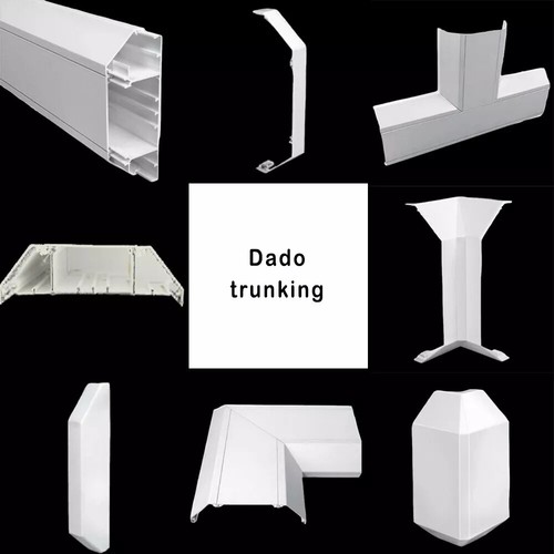 Dado rail trunking - rail, &