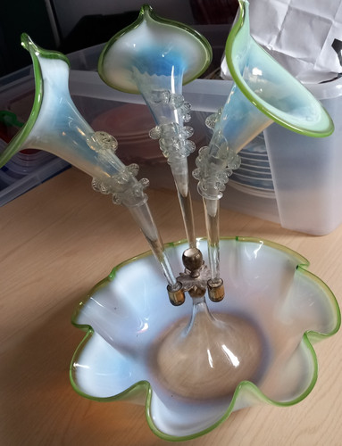 Victorian opaline glass - victorian,