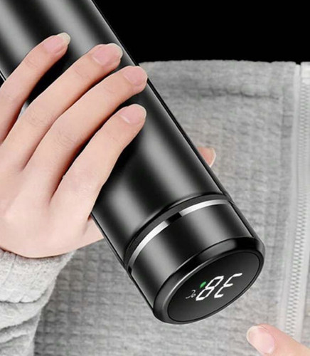 Black stainless steel 500ml - steel,