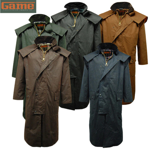 Stockman mens game long - long, cape