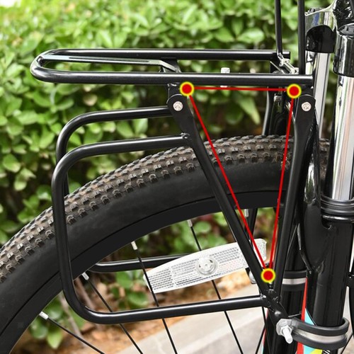 Bike front carrier - bike, rack