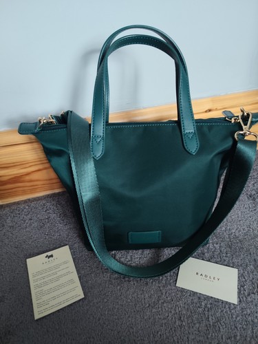 Radley london handbag green - london,