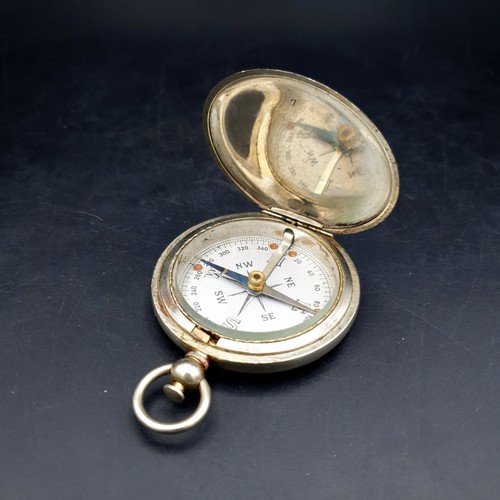 Antique pocket compass working - antique,