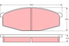 Brake Pad Set, disc brake for