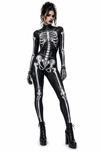 Womens gothic skeleton - womens,