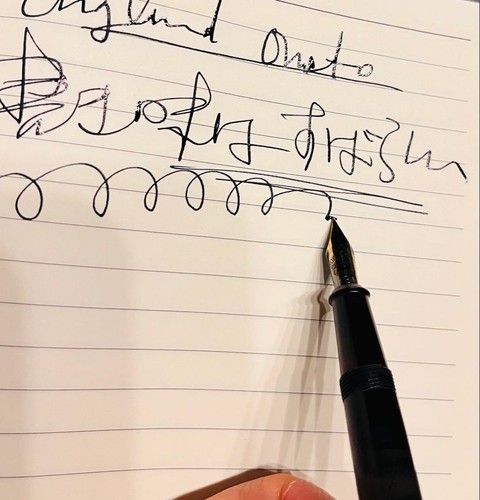 Onoto fountain pen 14k - 14k, nib