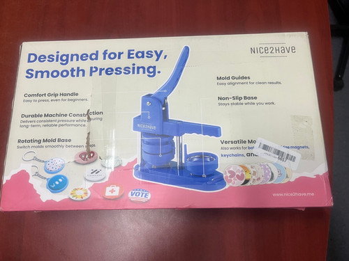 Nice2have button maker machine - nice2have,