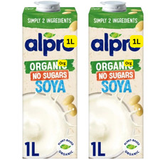 2x1L Alpro Organic Soya No
