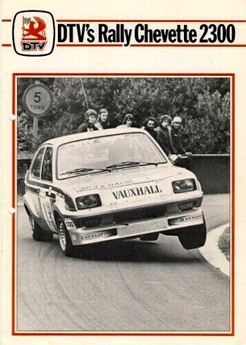 Dtv vauxhall chevette 2300 - dtv, hs