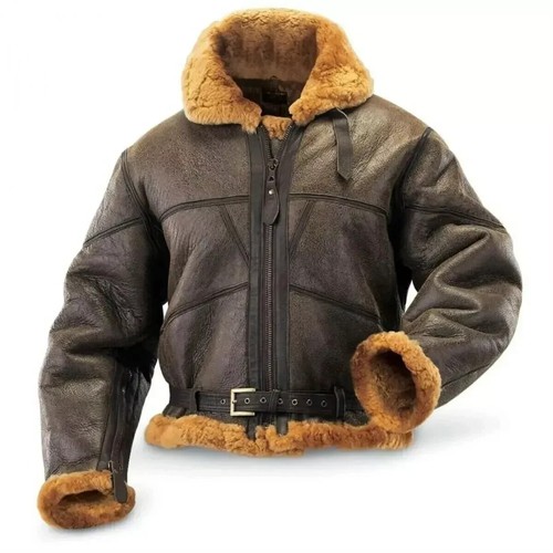 Ww2 raf sheepskin leather - sheepskin,