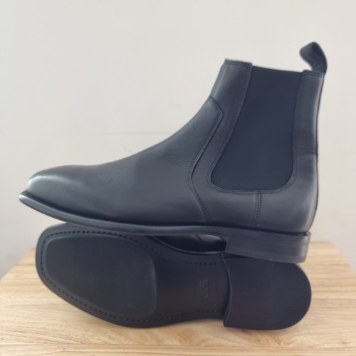 Zara mens black leather - mens,