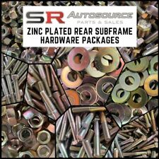 SR Autosource Zinc Subframe Kit Skyline R33 R34 GTR V Spec Nut Bolt Package
