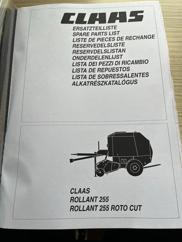Claas round baler rollant 255 - claas,