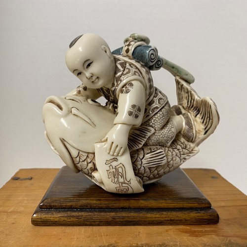 Resin japanese netsuke - japanese,