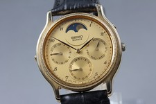 Near MINT SEIKO 7F38-6180 Moon