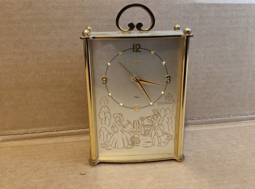 Bucherer imhof vintage clock - imhof,