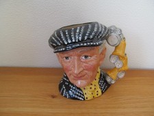 Vintage Royal Doulton Large Character Toby Jug Pearly King D6760