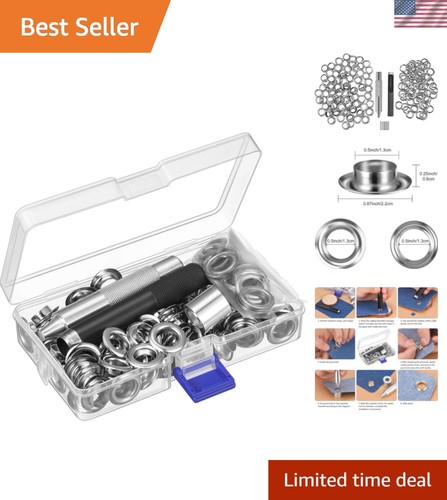 100 eyelets grommet - tool, kit