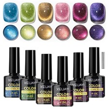Cat Eye Gel Nail Polish, 6