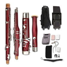 C Key Bassoon C Sound Bassoon Maple Bassoon Strap Watch Case Accessories