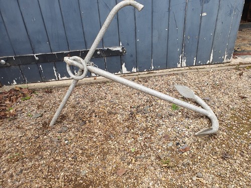 Vintage galvanised steel - steel, boat
