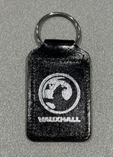 GENUINE VAUXHALL MAIN DEALER CAR KEY FOB KEY RING LEATHER PETER VARDY ABERDEEN