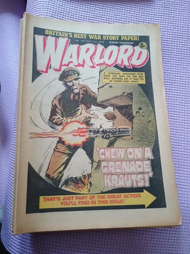 Warlord 1978 comic x10 - 1978,