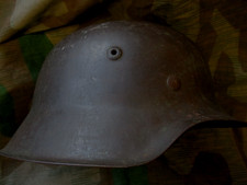 ORIGINAL genuine WW2 GERMAN WH HEER ARMY m42 former SD / camo HELMET