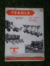 W T TEAGLE SALES BROUCHURE FOR