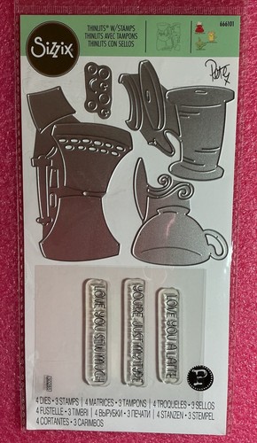 Sizzix thinlits die set with - set,