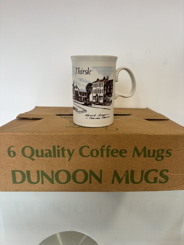 Dunoon ceramic coffee mugs - 6,