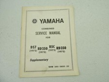 1973 Yamaha Combined Service