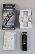 Zoom H1 Handy Portable Digital Recorder w/ Box 16GB Micro Sd Card LOOK GREAT !!!