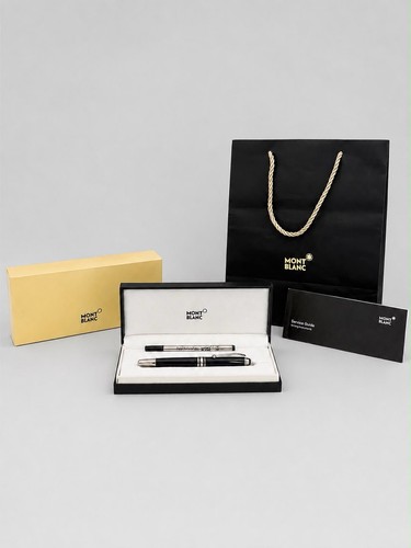 Montblanc black silver - montblanc, black/silver