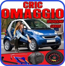 Ruotino Di Scorta 3Fori Da 15 Per Smart Fortwo W 450 451 Con Cric + Chiave Sacca