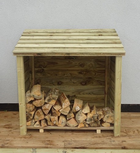Large log store outdoor - large,