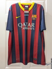 BNWT FC Barcelona Home Football Shirt 2013/14. Mens Large.