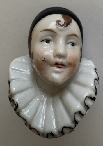 Art deco pierrot pincushion - pierrot,