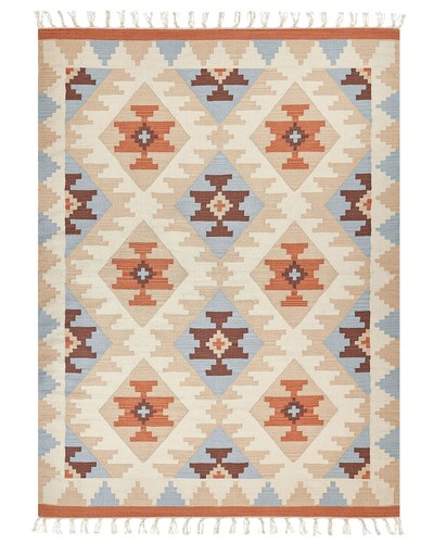 Cotton kilim area rug - area,