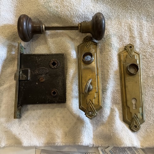 Vintage corbin mortise privacy - vintage,