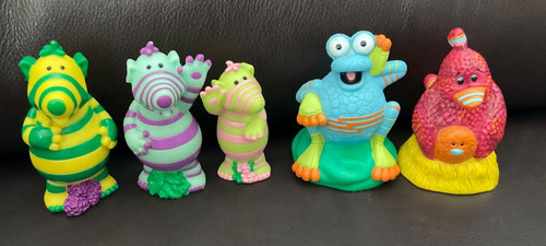 The fimbles plastic figures - the,