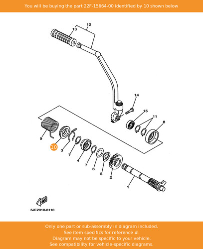 Yamaha guide spring - guide,,