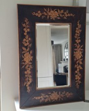 Vintage Heavy Wooden Mirror